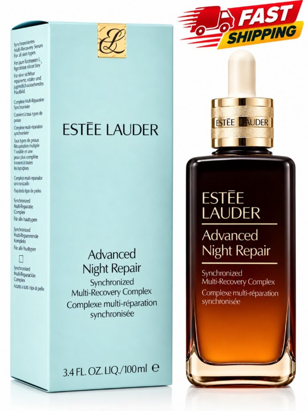✨ Estée Lauder Advanced Night Repair Face Serum 3.4 oz 100ml Luxury Skincare NIB